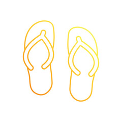 Flip Flops vector icon