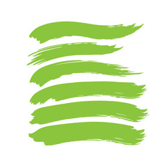 Obraz premium illustration of a green brush