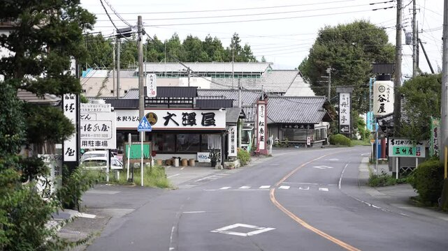 水沢うどん街道