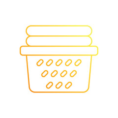 Laundry Basket vector icon