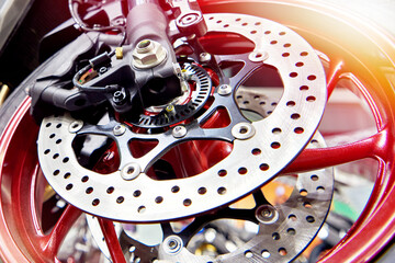 Brake disk of motorcycle