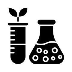 Biochemistry glyph icon