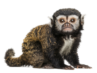 a close up of a monkey