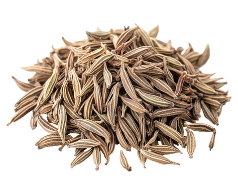 a pile of seeds on a white background