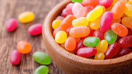 jellybeans in a bowl 