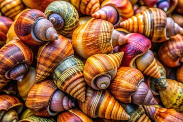 Freshly harvested geoducks showcasing the unique shape and texture of these delicious clams