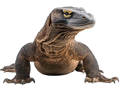 a lizard with a white background