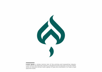 Guru Logo template.Vector line art Guru head icon design.