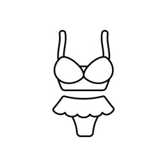 Lingerie vector icon