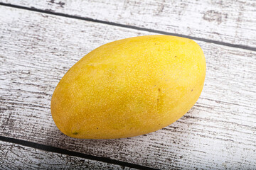 Sweet ripe juicy tropical mango fruit