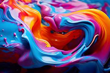 Obraz premium abstract background with splashes