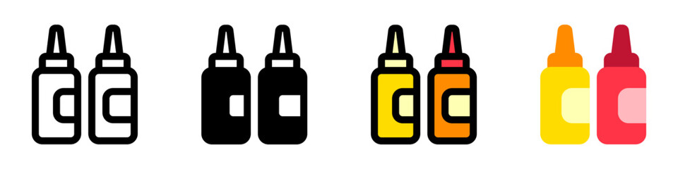 Editable condiment, sauce, ketchup vector icon. Part of a big icon set family. Perfect for web and app interfaces, presentations, infographics, etc