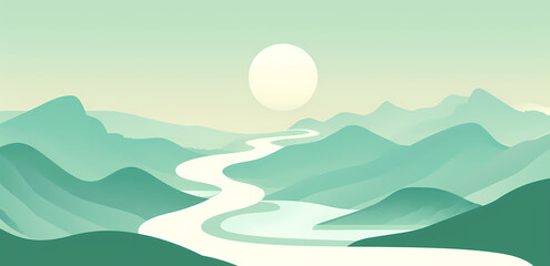 Chinese style background