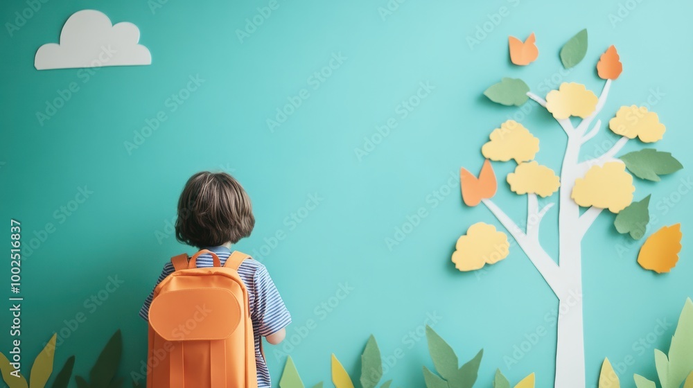 Poster a classroom project involving students creating their own illustrated book based on a specific theme