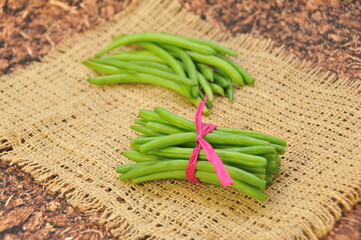 Fagot de Haricots verts extra fin équeutés