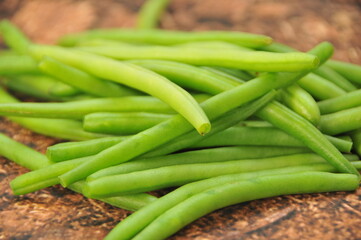 Fagot de Haricots verts extra fin équeutés