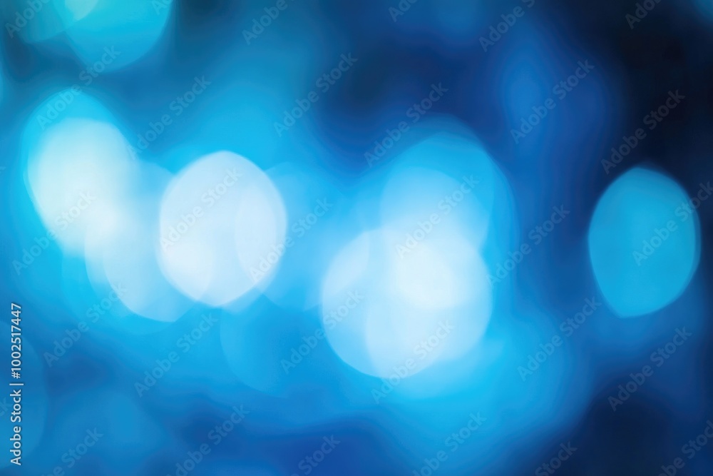 Poster blurry blue backdrop with a gradient design creating a fresh and vibrant abstract wallpaper effect