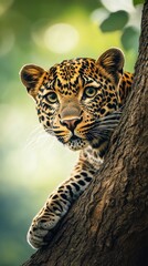 Leopard in Tree.