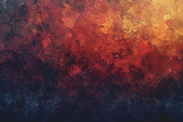 Reddish brown, fire, copper orange, black abstract background. geometric shapes color gradient.