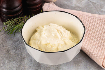 Italian soft young cheese stracciatella