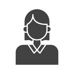 Online Education Glyph illustration