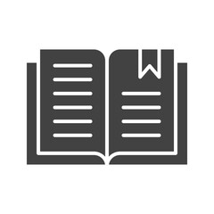 Online Education Glyph illustration