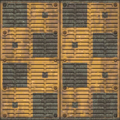 metal corrugated wall texture. Industrial background for design and architecture.