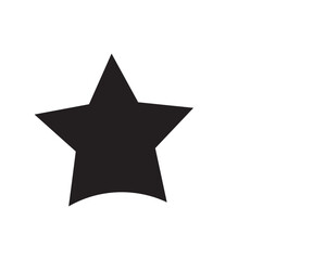 star isolated on white