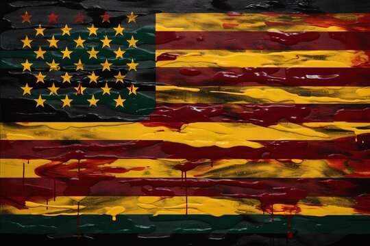 national flag of the united states of america

