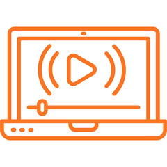 Streaming Vector Icon Design