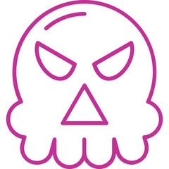 Skull Vector Icon Design