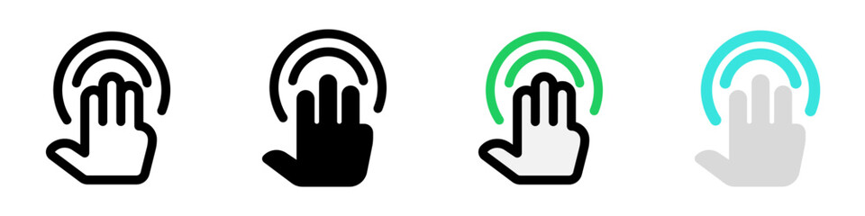 Editable three fingers hold vector icon. Part of a big icon set family. Perfect for web and app interfaces, presentations, infographics, etc
