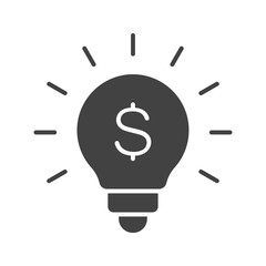 Business Startup Glyph illustration