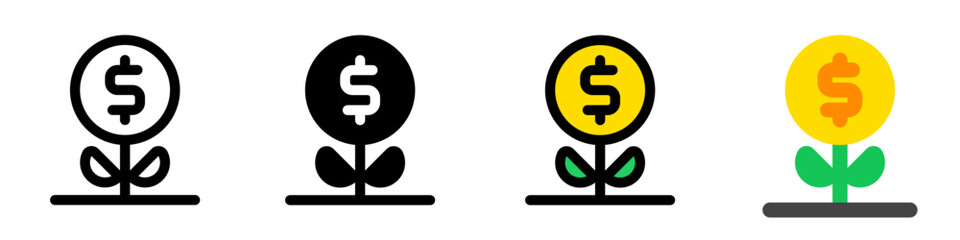 Editable interest vector icon. Part of a big icon set family.  Finance, business, investment, accounting. Perfect for web and app interfaces, presentations, infographics, etc