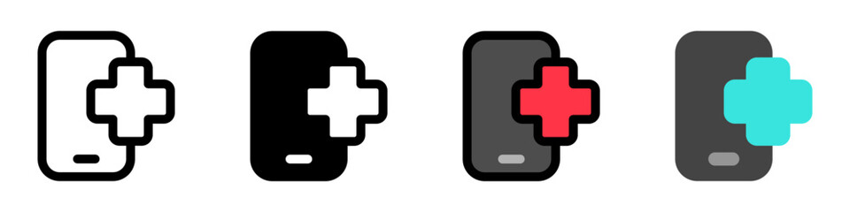 Editable medical app vector icon. Part of a big icon set family. Perfect for web and app interfaces, presentations, infographics, etc