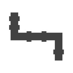 Obraz premium Construction Glyph illustration