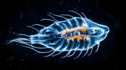 Rotifer Microscopic View