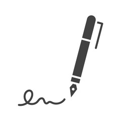 Business & Economy Glyph illustration