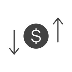 Business & Economy Glyph illustration
