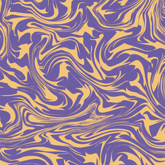 Funky marbel backgroung. Abstract psychedelic print. Vector illustration