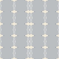 Fototapeta premium Diamond Line Motif Ethnic Decoration. Background Wavy Traditional Line Gray. Tribe Motif Pattern Geometric Illustration.
