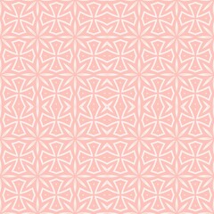 Background Nordic Geometric Pattern. Star Cross Shape Geometrical Wallpaper.