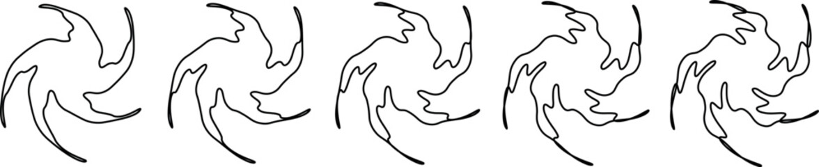 Different combinations of the geometric shape rectangle are in sets