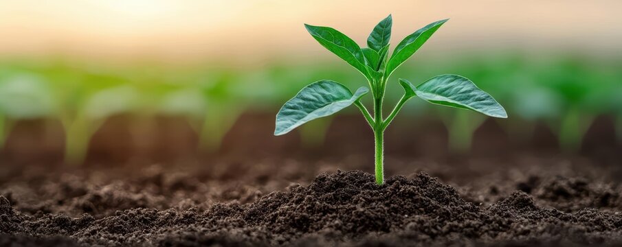 Scientists using data-driven tools to analyze soil and crop health in a high-tech smart farm - Powered by Adobe