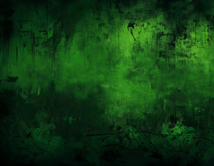 Fototapeta premium Abstrat Green Background With Industrial Vibe and Copy Space
