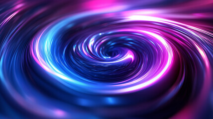 Abstract blue and purple background. Bright swirl lines.
