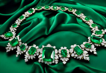 green gemstones