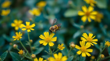 Obraz premium A Macro Artistic View in a Fairy Garden