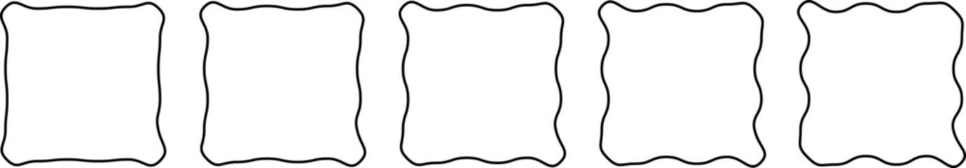 Different combinations of the geometric shape rectangle are in sets