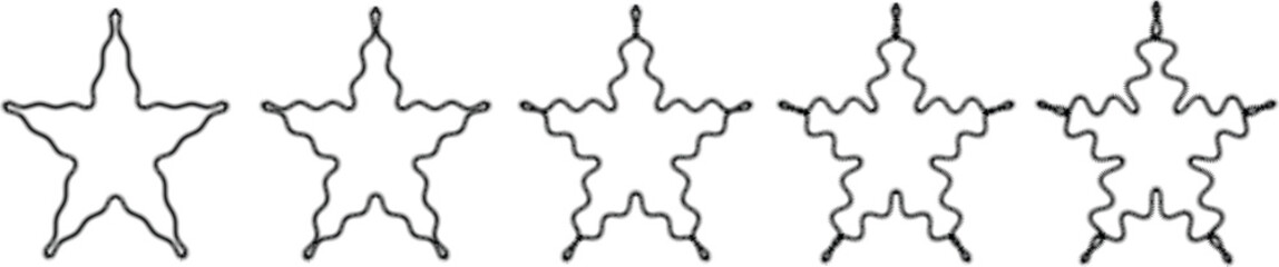 Different combinations of the geometric shape rectangle are in sets